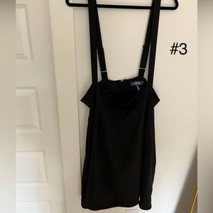 Black Suspender skirt ModCloth-excellent conditions, never worn 1X
